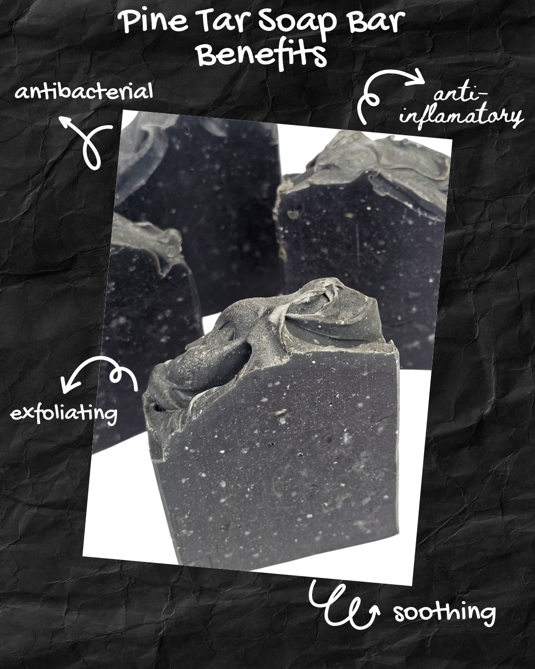 Pine Tar Artisan Vegan Soap