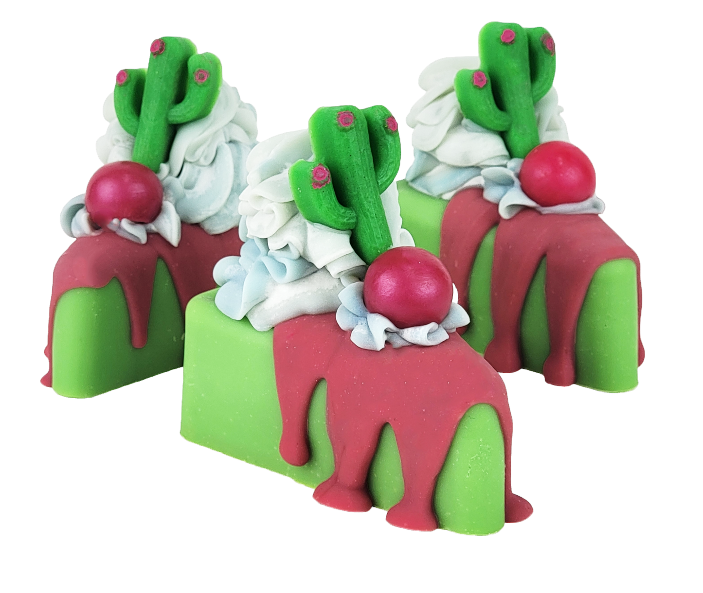 Baja Cactus Artisan Soap Cake