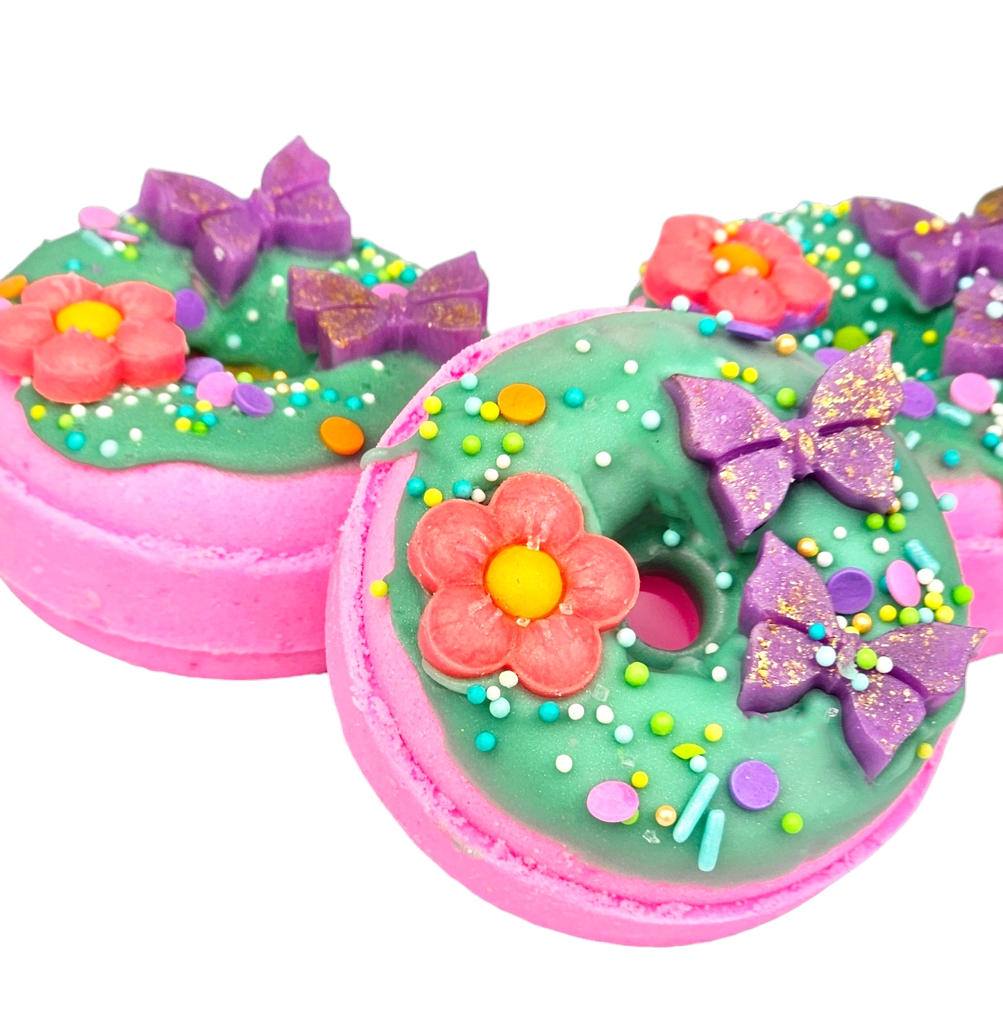 Butterfly Kisses Bath Bomb Donut