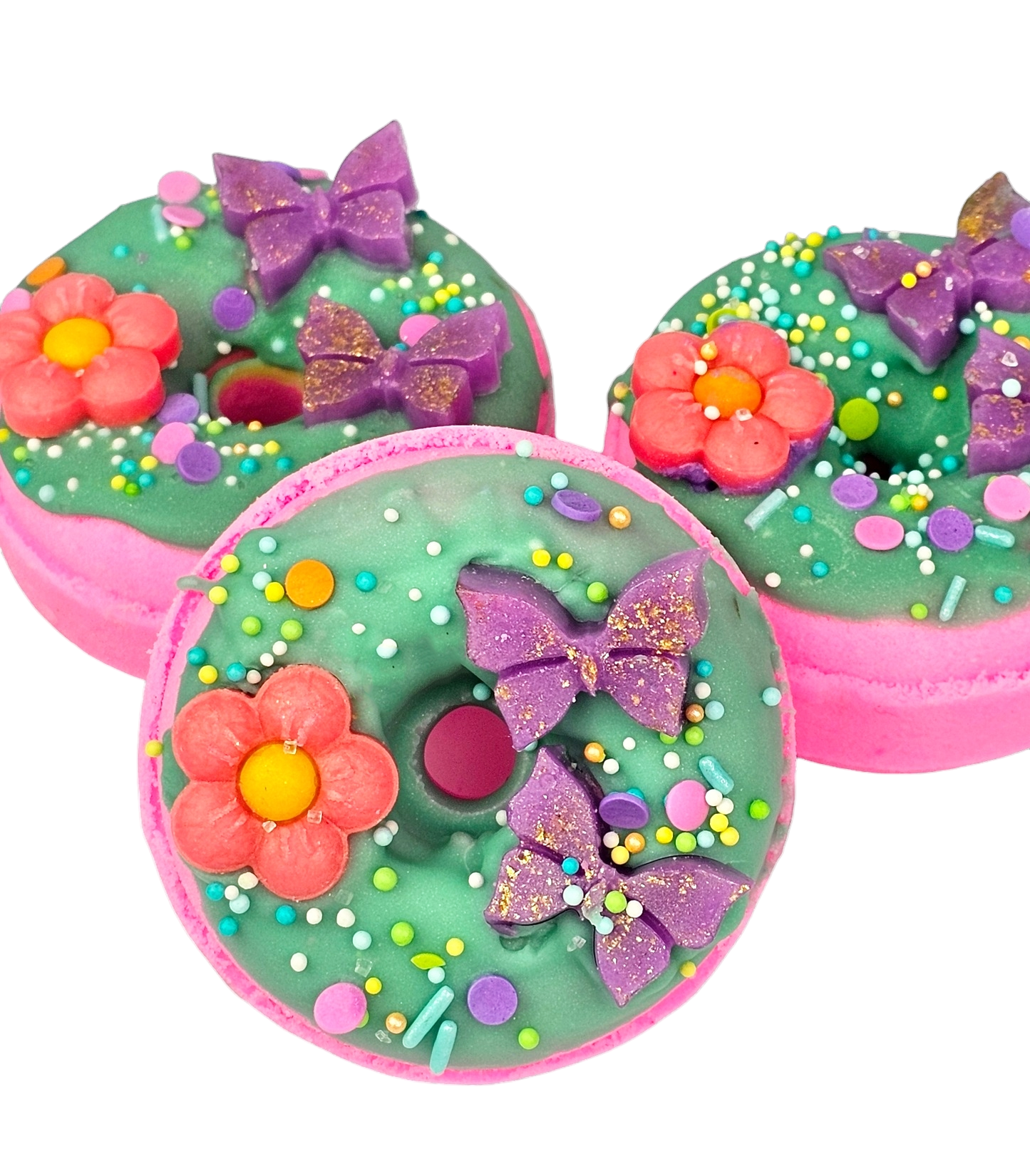 Butterfly Kisses Bath Bomb Donut