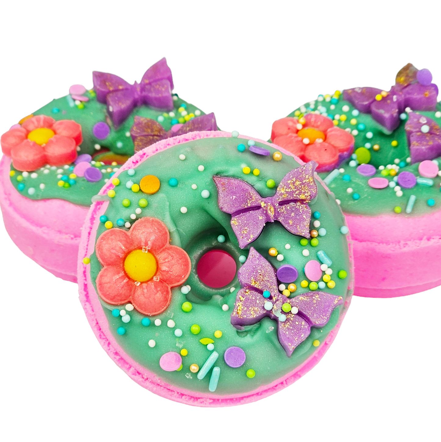 Butterfly Kisses Bath Bomb Donut