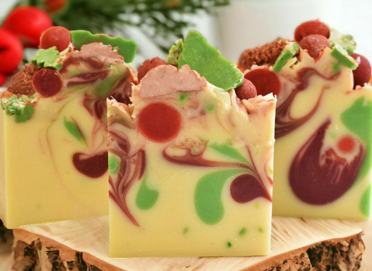 Christmas Cabin Handmade Vegan Artisan Soap