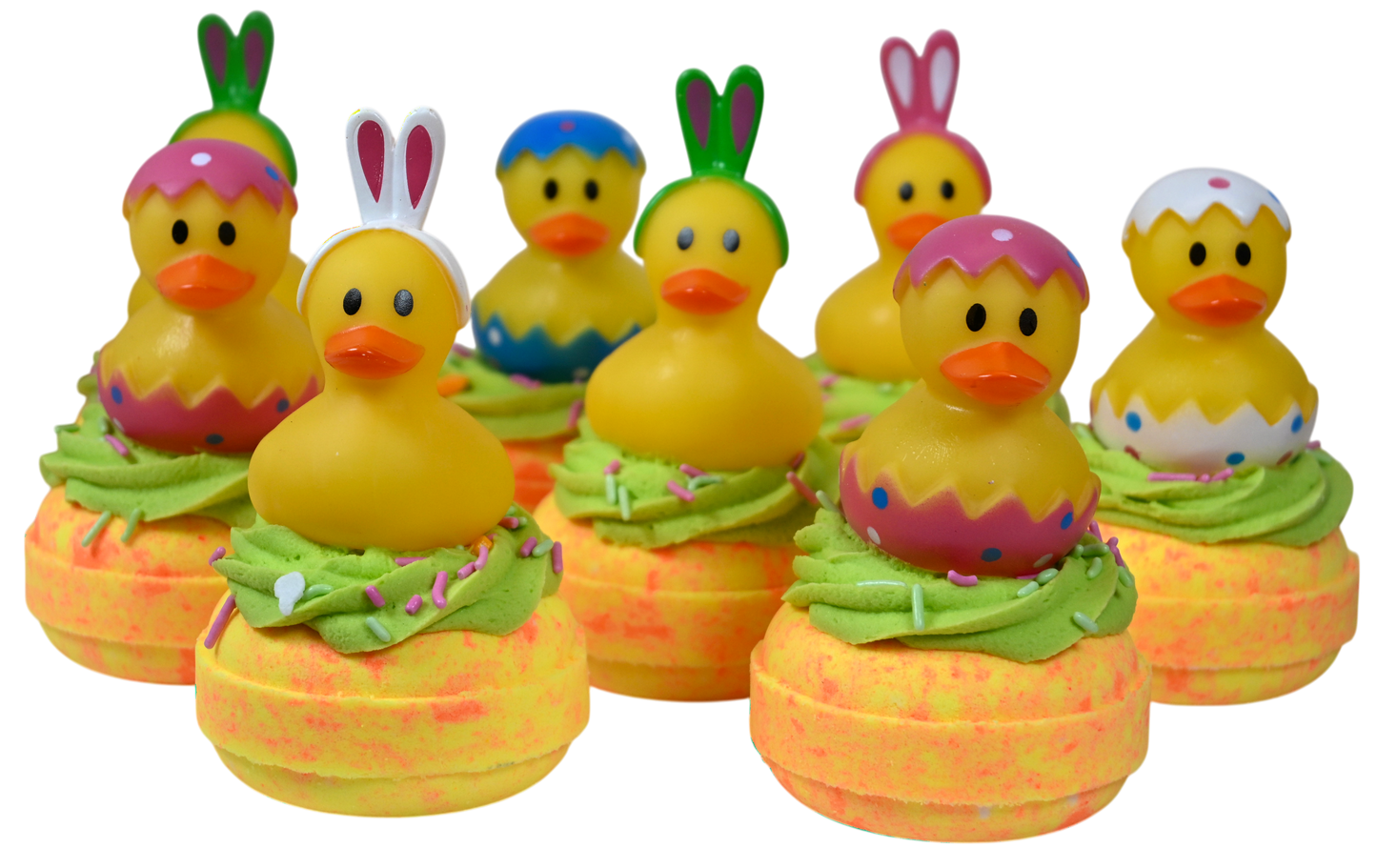 Easter Ducky Donut Bath Bomb