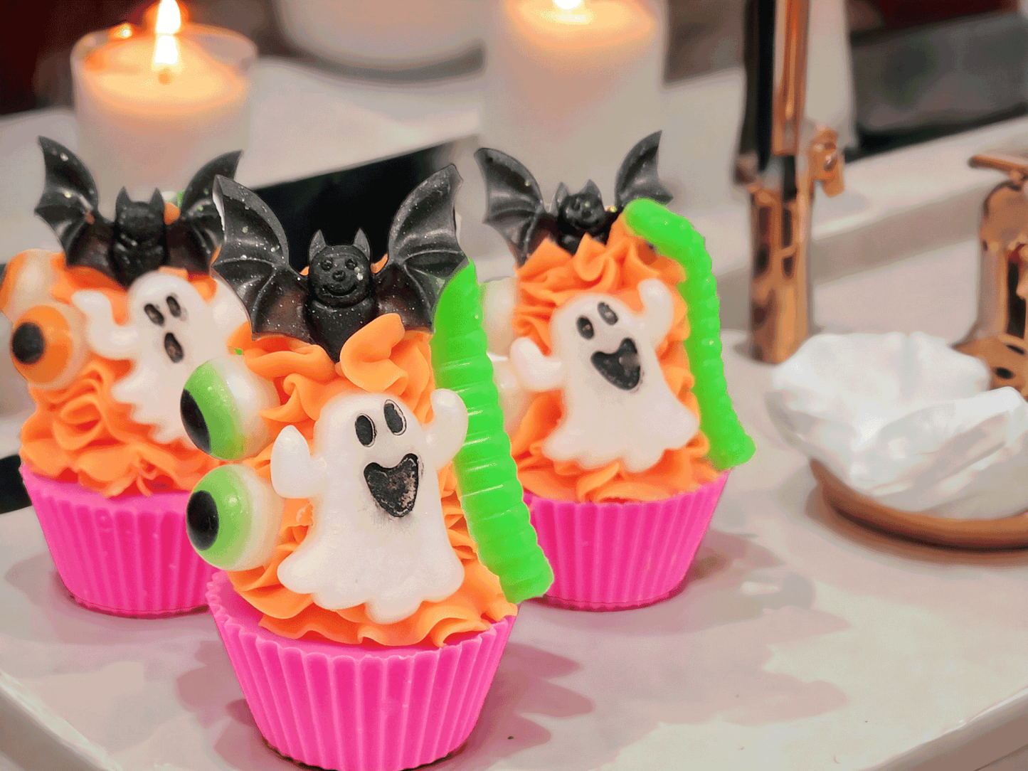 Boo Handmade Artisan Vegan Soap Cupcake