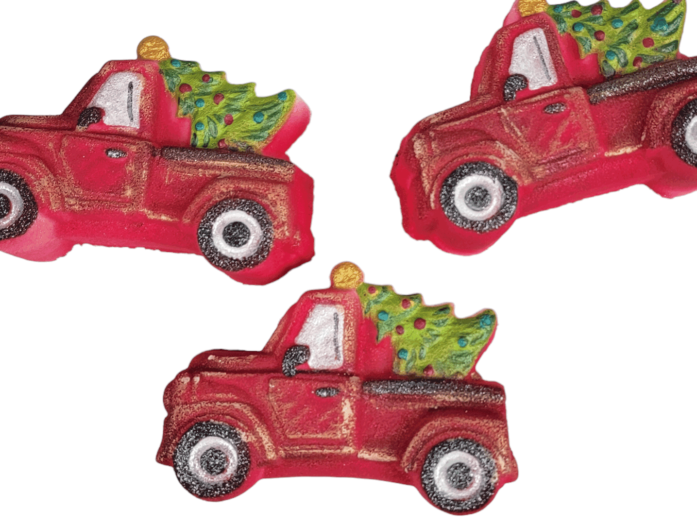 Little Red Truck Christmas Bath Bomb