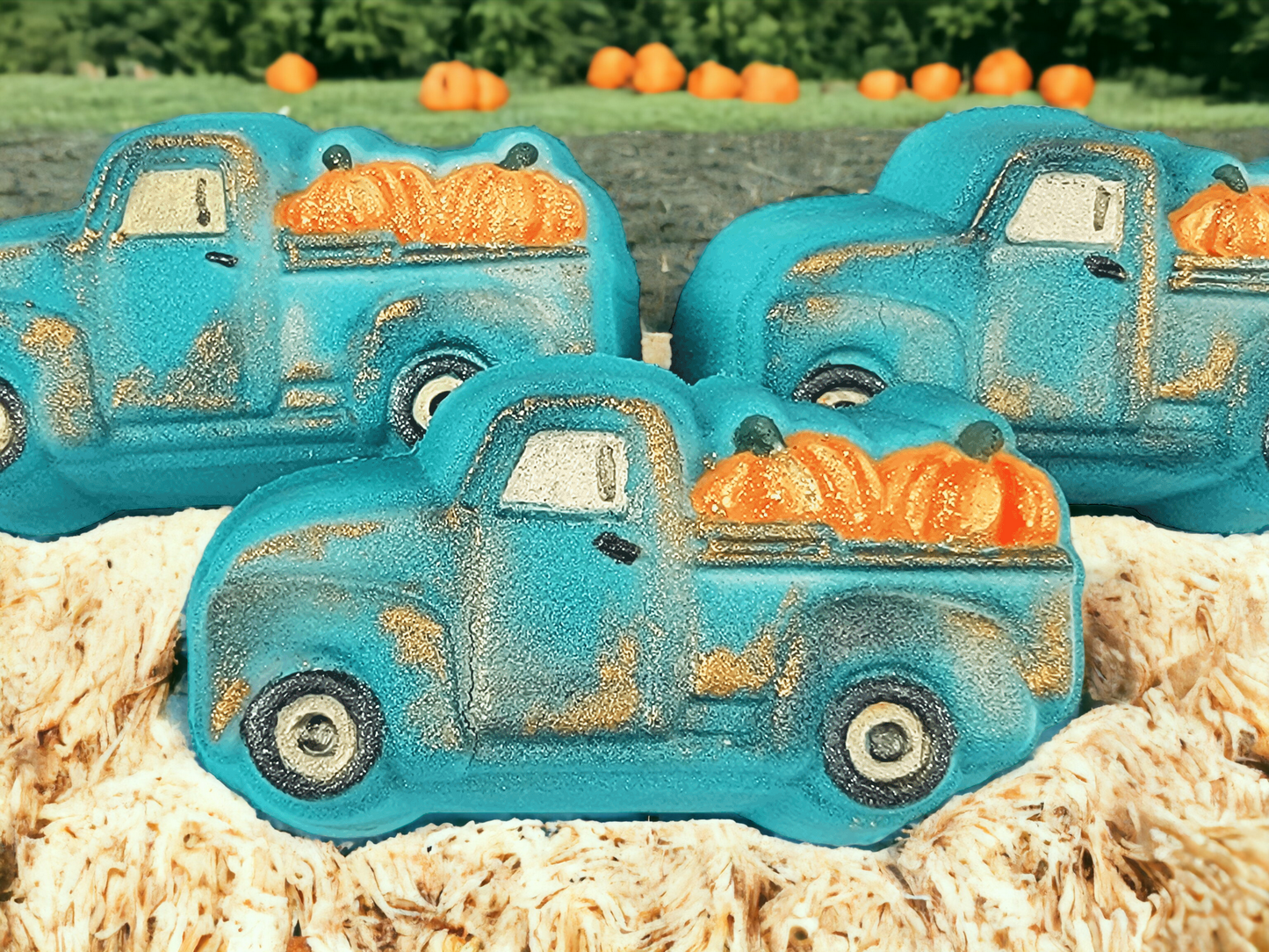 Little Blue Truck Pumpking Bath Bomb