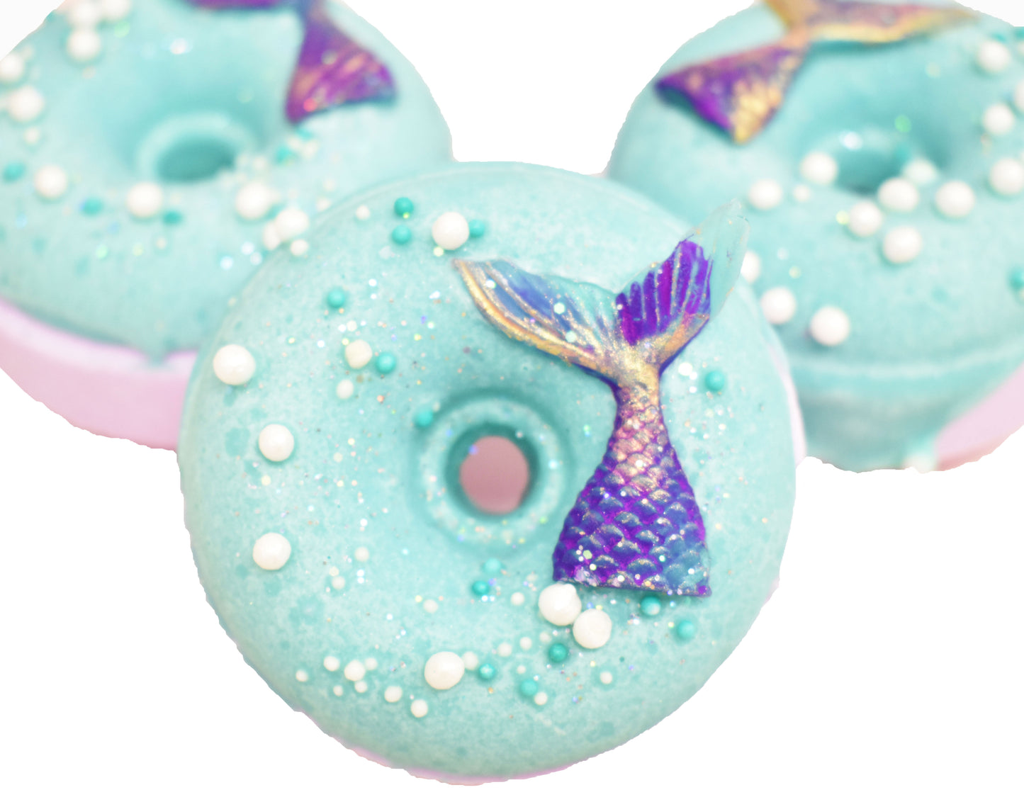 Mermaid Kisses Bath Bomb Donut