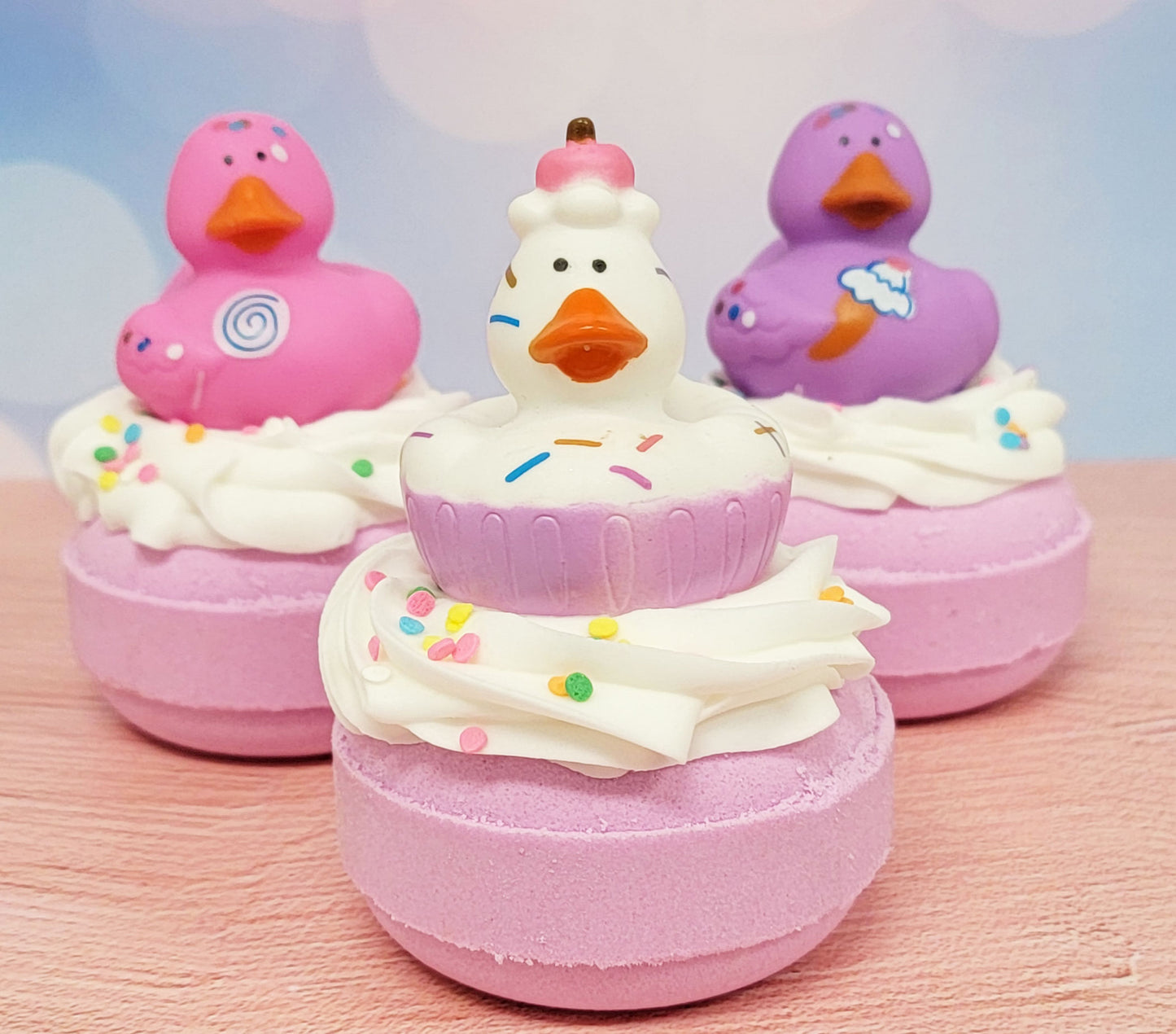 Rubber Ducky Donut Bath Bomb