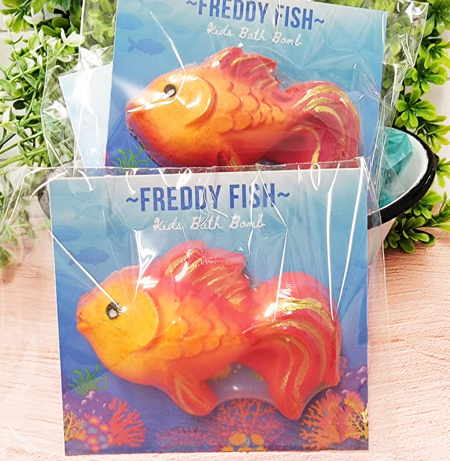 Freddy Fish Kids Bath Bomb