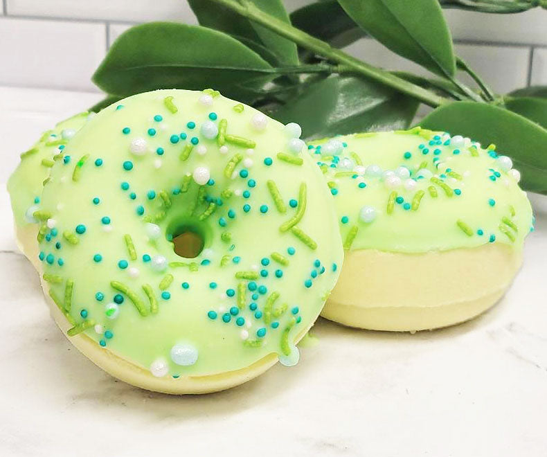 Lemon Cake Donut Bath Bomb