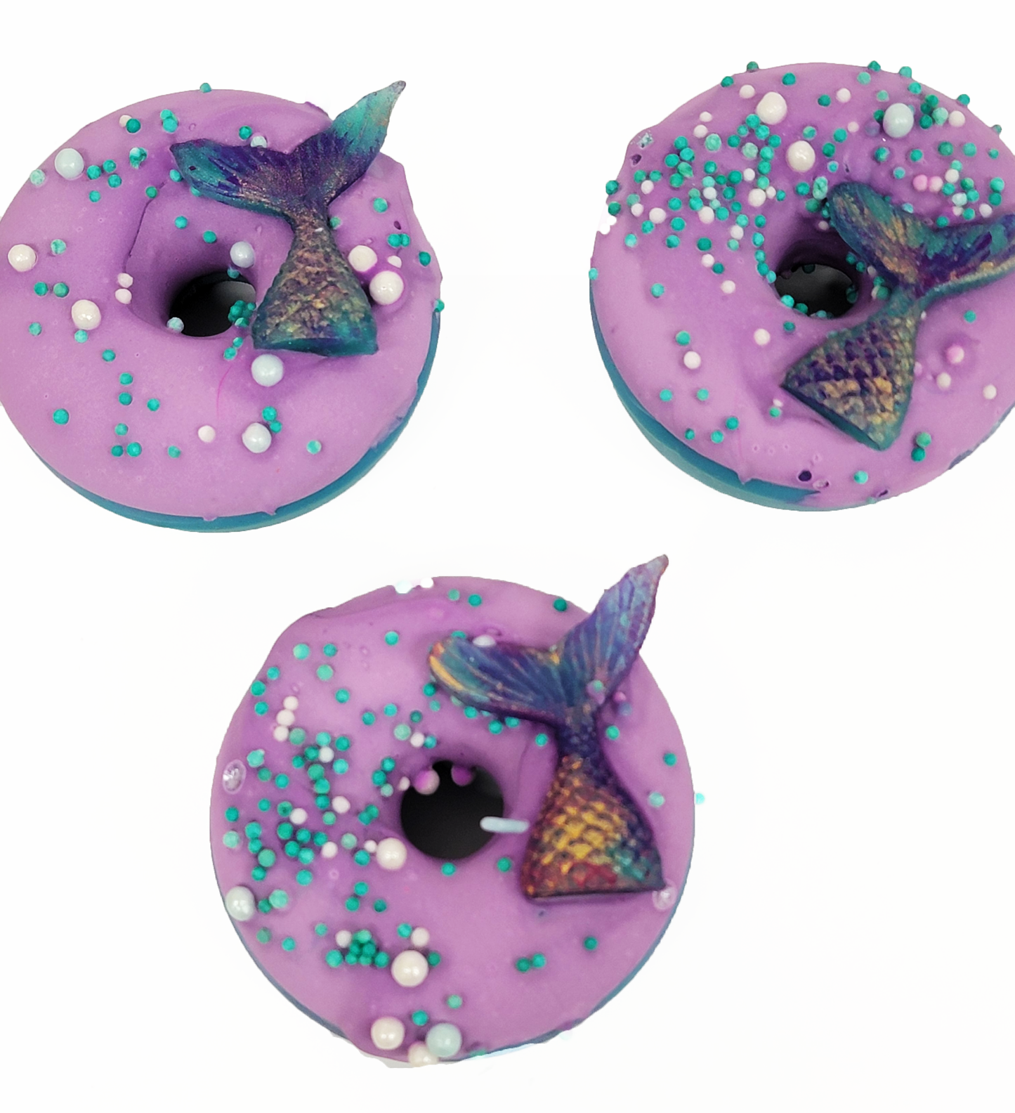 Mermaid Kisses Soap Donut