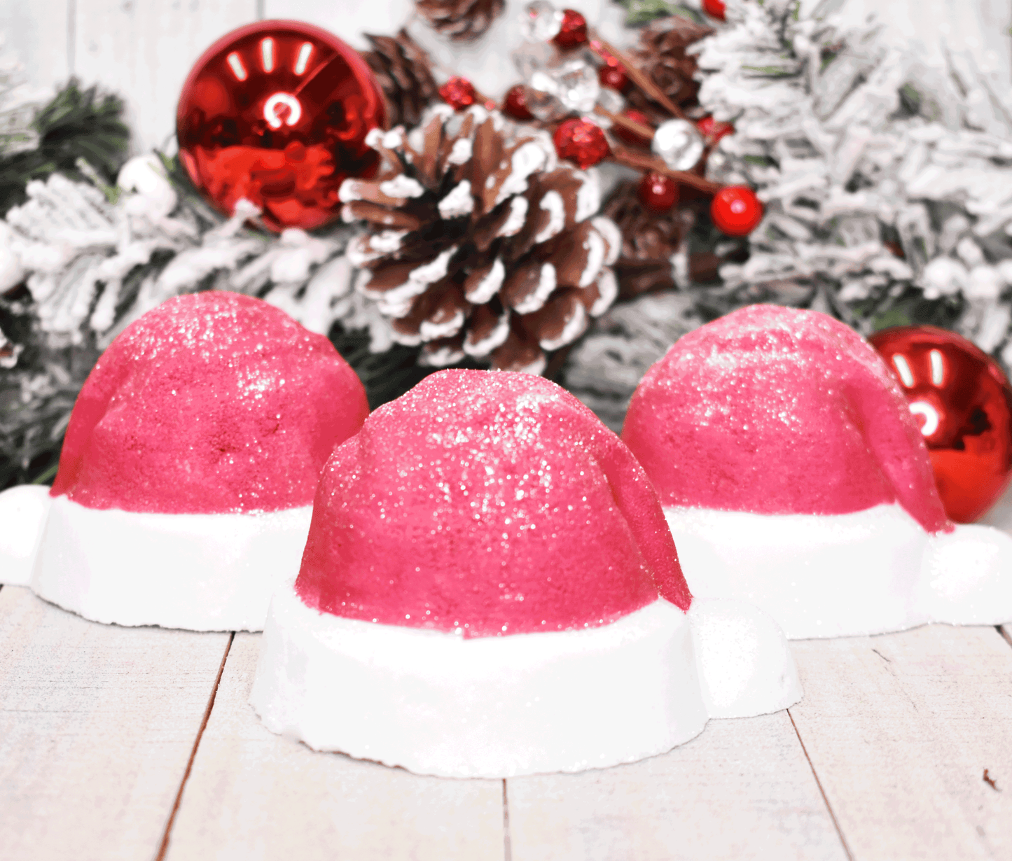 Santa Hat Bath Bomb