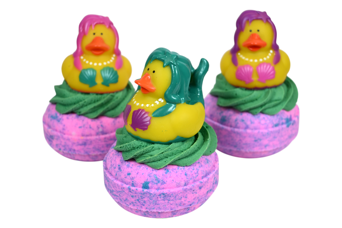 Mermaid Duck Donut Bath Bomb