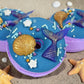 Mermaid Kisses Bath Bomb Donut