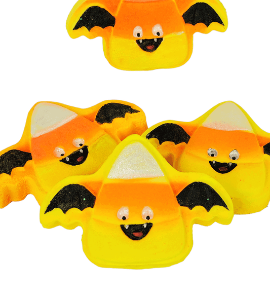 Candy Corn Bat Bath Bomb