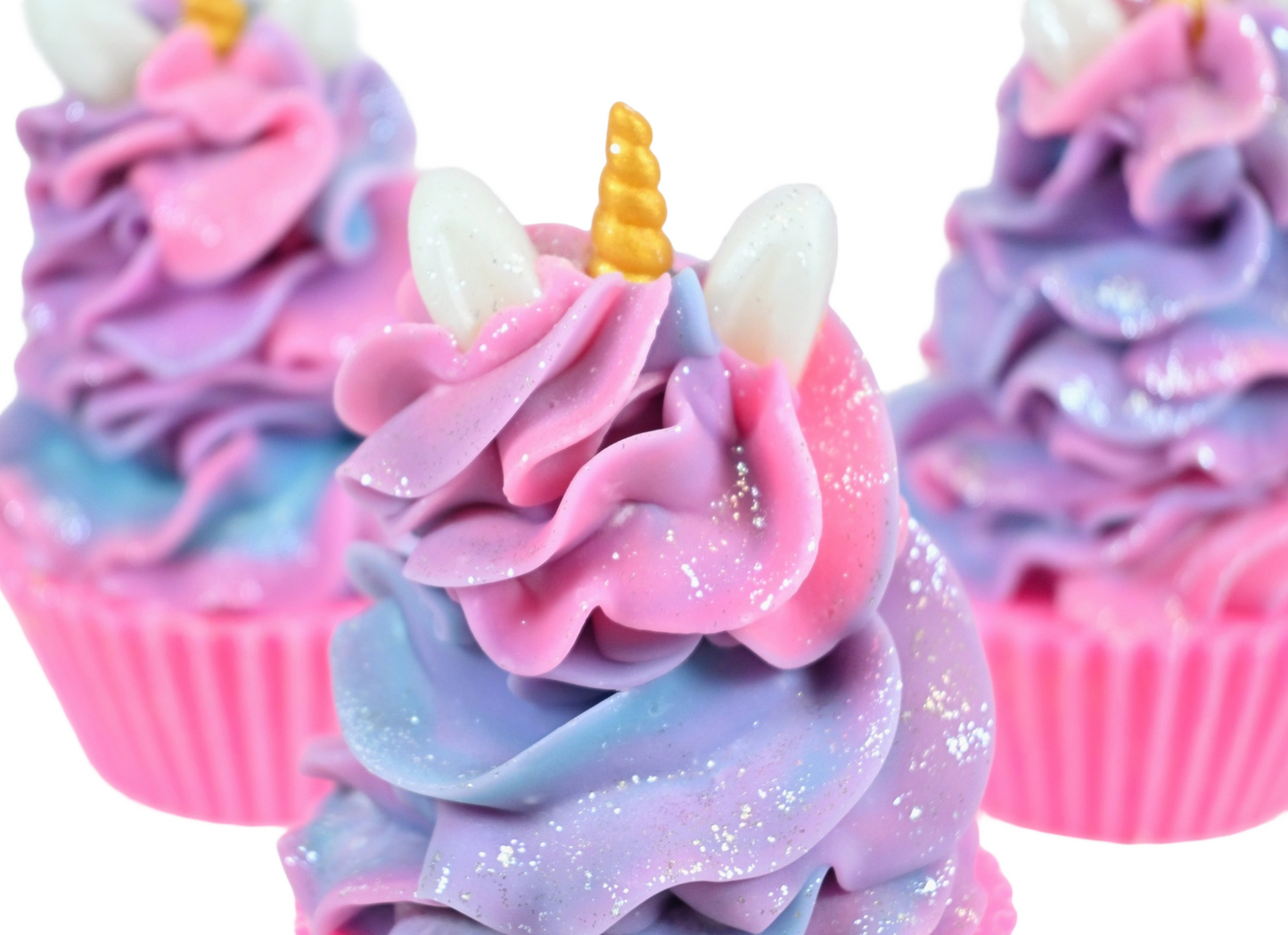 Unicorn Dreams Artisan Soap Cupcake