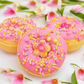 Apricot Oasis Bath Bomb Donut