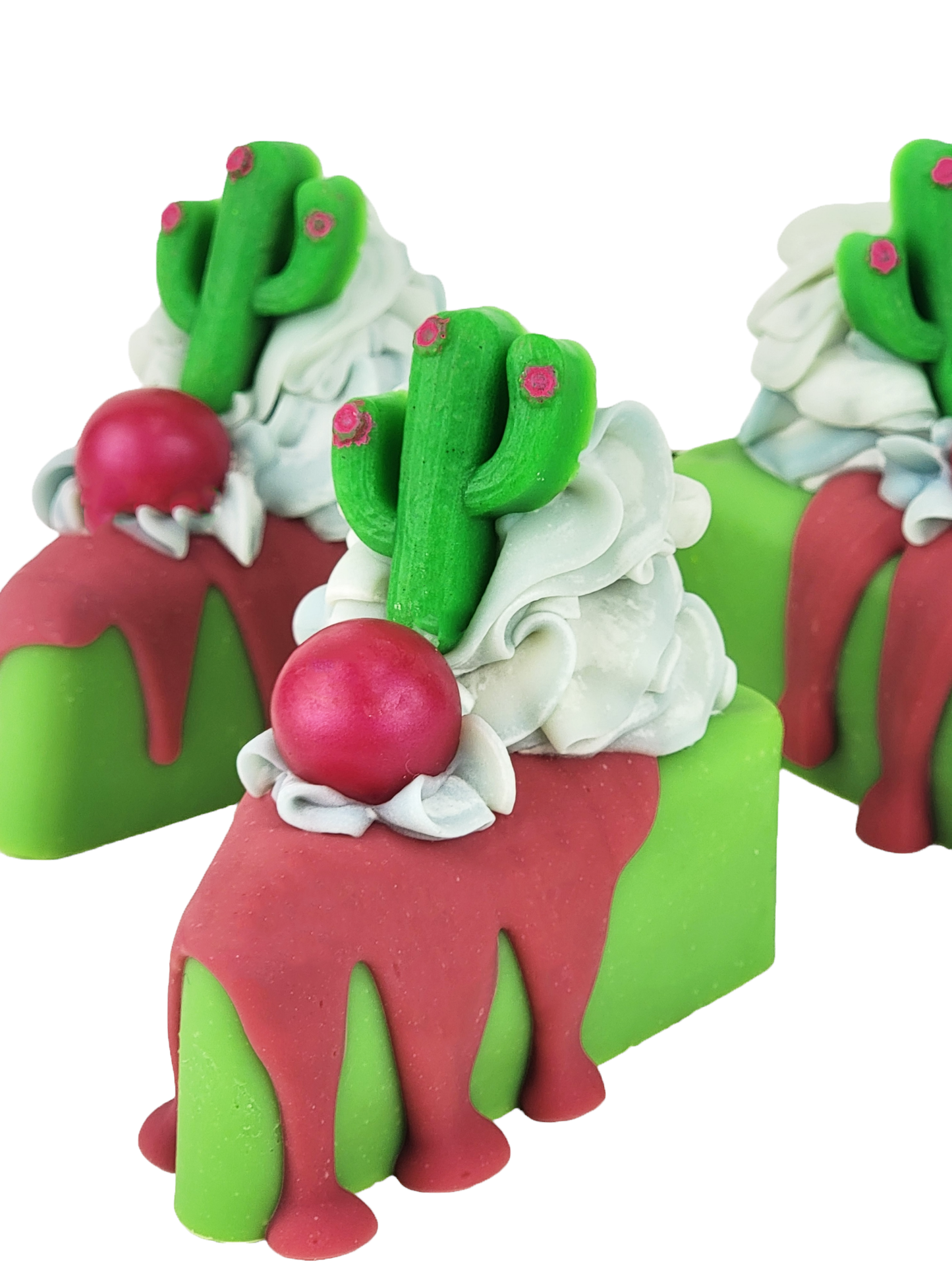 Baja Cactus Artisan Soap Cake