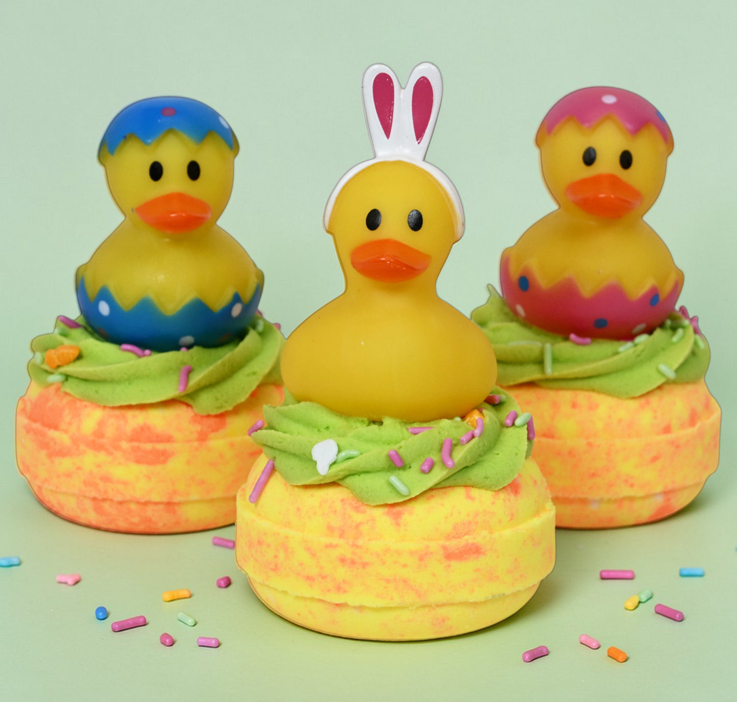 Easter Ducky Donut Bath Bomb