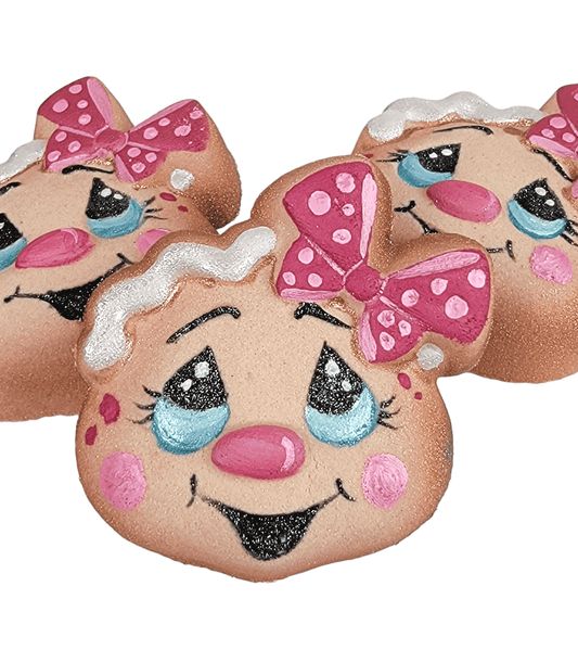 Gingerbread Girl Bath Bomb