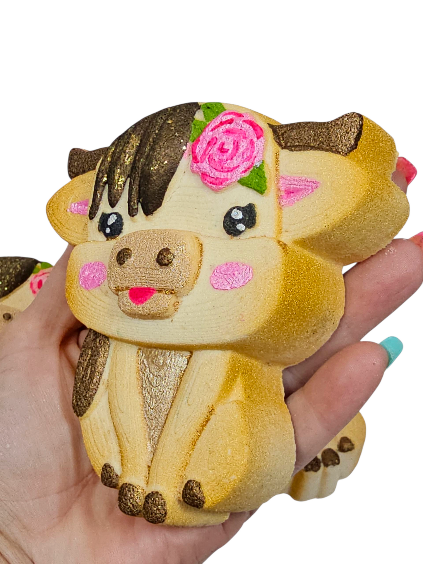 Daisy Moo – Adorable Highland Cow Bath Bomb