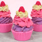 Black Raspberry Vanilla Artisan Soap Cupcake