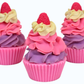 Black Raspberry Vanilla Artisan Soap Cupcake