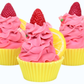 Strawberry Limoncello Artisan Soap Cupcake