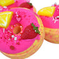 Strawberry Limoncello Bath Bomb Donut