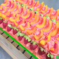 Strawberry Peach Champagne Artisan Soap