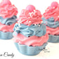 Cotton Candy Handmade Artisan Soap Cupcake